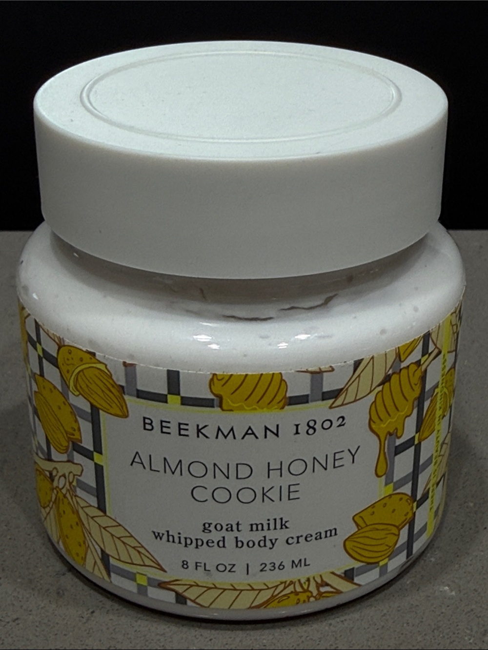 Beekman 1802 Almond Honey Cookie Whipped Body Cream - New/Unopened